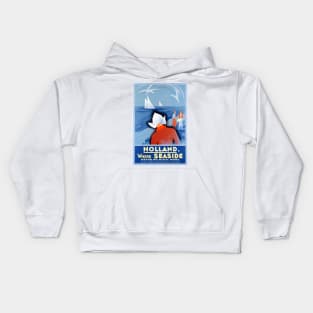 Vintage Travel Poster The Netherlands Hollan Kids Hoodie